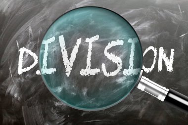 Bölüm - öğren, çalış ve incele. Bölüm 'e daha yakından bakıyorum. Tahtaya 