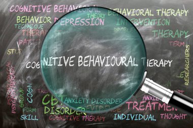 Bilişsel Davranış Terapisi yakından inceleniyor, inceleniyor. En önemli konular ve fikirler bilişsel davranış terapisiyle yakından ilişkilidir..