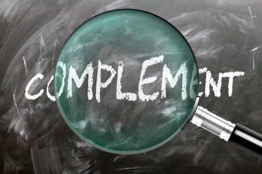 Tamamlama - öğren, çalış ve incele. Komplimanlara daha yakından bakıyorum. Tahtaya 