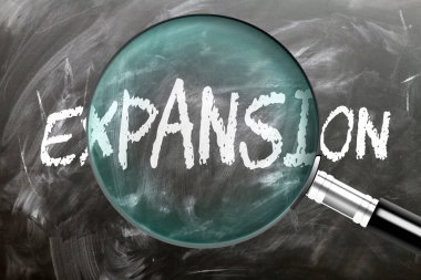 Genişleme - öğren, çalış ve incele. Genişlemeye daha yakından bakıyorum. Tahtaya 