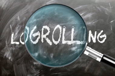 Logrolling - öğren, çalış ve incele. Logrolling 'e daha yakından bakıyorum. Tahtaya 