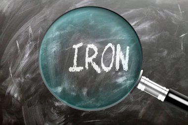 Demir - öğren, çalış ve incele. Demire daha yakından bakıyorum. Tahtaya 