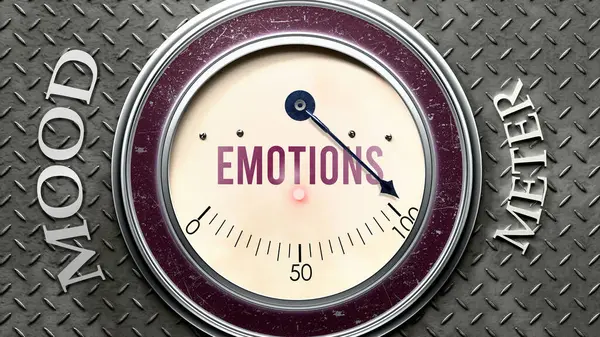 Duygular ve ruh hali tam ölçekte, çok yüksek seviyede duygular gösteriyor, aşırı yükleniyor, çok fazla. Maksimum değer, standartların ötesinde.. 