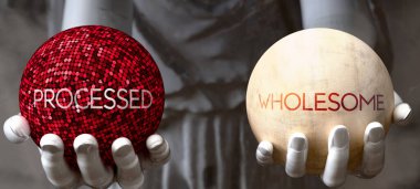 İşlenmiş ya da sağduyulu - iki seçenek arasında karar verin. Bir seçim sunan Yunan heykeli: işlenmiş ya da sağlıklı, değerlerini tartıyor. Artılarına ve eksilerine bakıyorum.. 