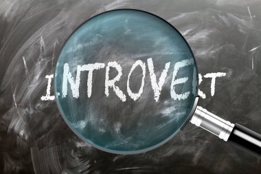 İçe dönük - öğren, çalış ve incele. İçine kapanık birine daha yakından bakıyorum. Tahtaya 