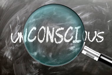 Bilinçsiz - öğren, çalış ve incele. Bilinçaltına daha yakından bakıyorum. Tahtaya 