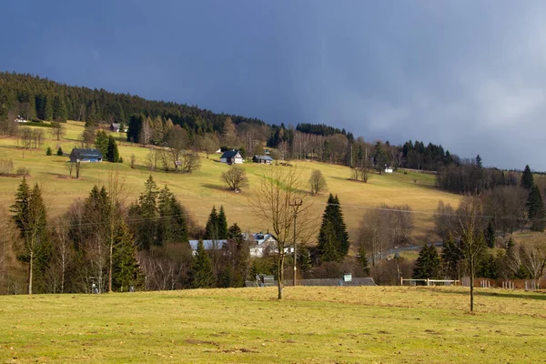 Böhmen Landskap Bergen — Stockfoto