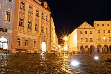 Şehrin gece manzarası