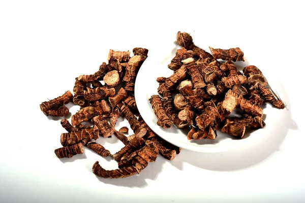 Dried Calamus Root Sweet Root Medicinal Plant Drugs Drugs Eye — Stock Photo, Image