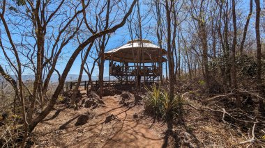 Mirador Nacaome Lookout view from Barra Honda National Park, Costa Rica clipart