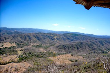 Barra Honda Ulusal Parkı, Kosta Rika 'dan Mirador Nacaome Manzarası