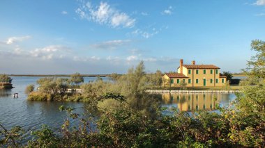 Po Nehri Deltası 'ndaki sulak alanlar, Veneto, İtalya