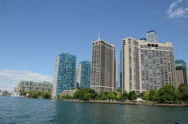 Toronto şehir merkezi ve liman, Ontario, Kanada