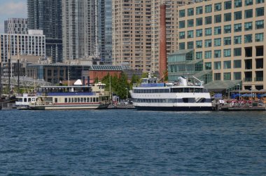 Toronto şehir merkezi ve liman, Ontario, Kanada