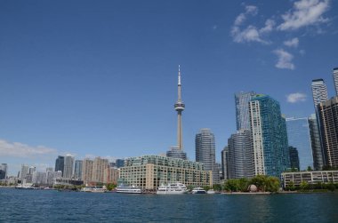 Toronto şehir merkezi ve liman, Ontario, Kanada