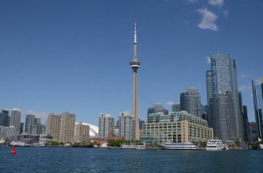 Toronto şehir merkezi ve liman, Ontario, Kanada