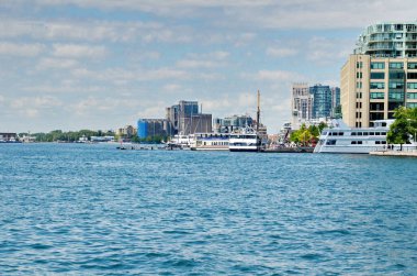 Toronto şehir merkezi ve liman, Ontario, Kanada