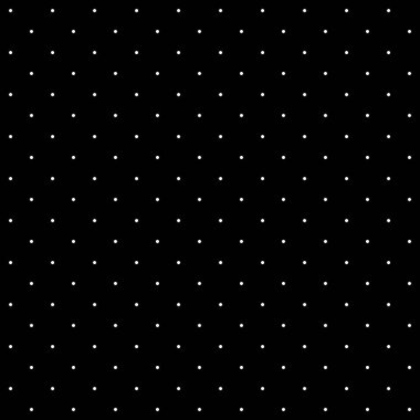 Simple black background with seamless little white dots