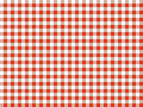 Seamless Vintage Background Texture Tablecloth Pattern Red White — Stockfoto