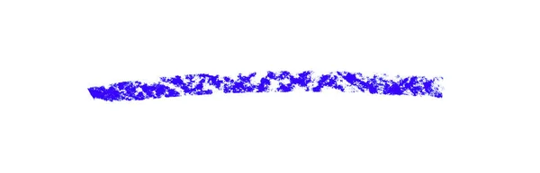 Ескіз Синього Крейдяного Штриху — стокове фото