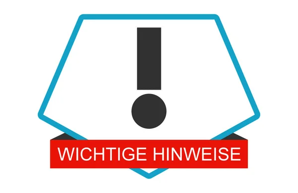 Anuncios Importantes Idioma Alemán Botón Gris Rojo Para Sitio Web —  Fotos de Stock
