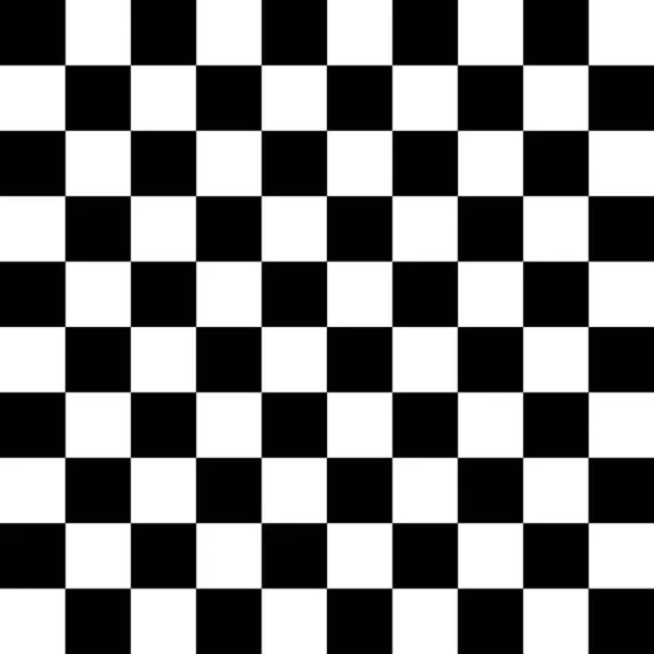 Simple Black White Checkered Seamless Background — Stock Photo, Image