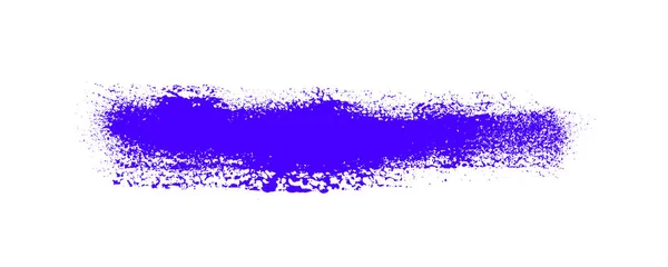 Blue Hand Drawn Stroke Made Pencil Paintbrush — Stock Photo, Image
