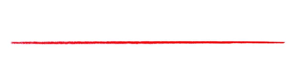 Handgezeichneter Roter Strich Mit Bleistift Oder Kreide — Stockfoto