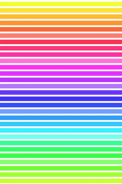 Rainbow Stripes Witte Achtergrond — Stockfoto