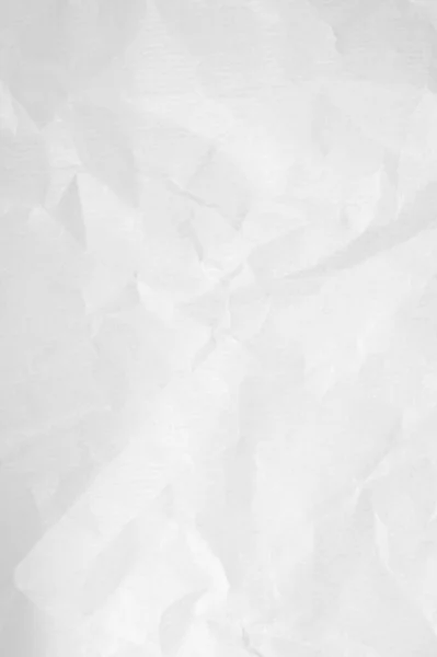 Морщинистая Белая Бумага — стоковое фото