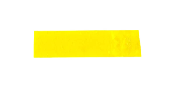 Sarı Yapıştırıcı Bant Pankartı — Stok fotoğraf