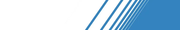 Blau Weiß Gestreiftes Gradientenbanner — Stockfoto
