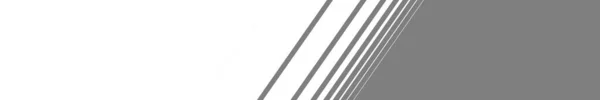 グレーと白の縞模様のグラデーションバナー — ストック写真