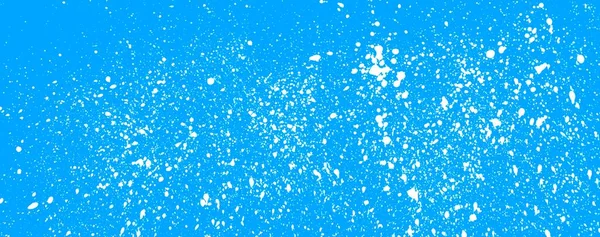 Sfondo Blu Con Spruzzi Macchie Colore Bianco — Foto Stock