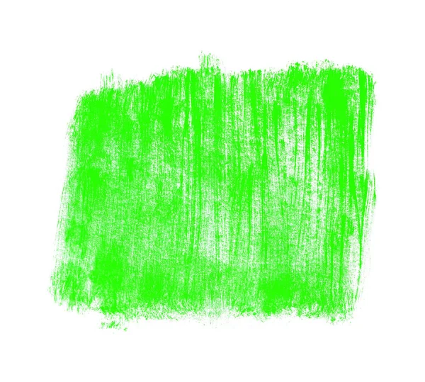 手绘水彩纹理与绿色 — 图库照片