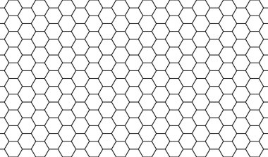 Beyaz siyah bal peteği dokusu - Kusursuz arkaplan