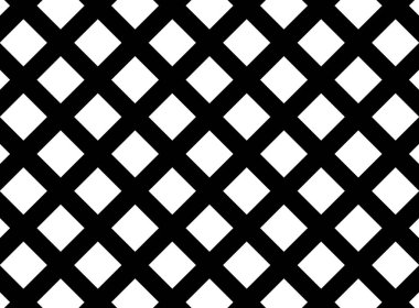 Çapraz ızgara siyah ve beyaz