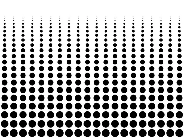 Black White Gradient Dots Background — Stock Photo, Image