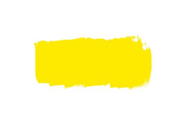 Boya fırçası sarıya boyanmış.