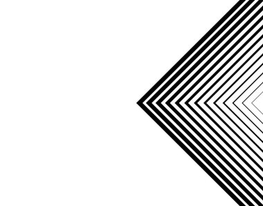 Arkaplan şablonu: Ok çizgileri gradyan siyah ve beyaz