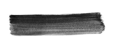 Kalem ya da fırçayla yapılmış kirli siyah leke ya da şerit