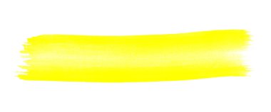 Boya fırçasıyla yapılan sarı suluboya dokusu