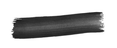 El boyası suluboya şerit fırçayla yapıldı