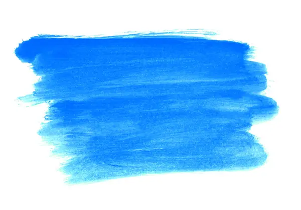 Blue Watercolor Backgrund Made Brush — Stock Photo, Image
