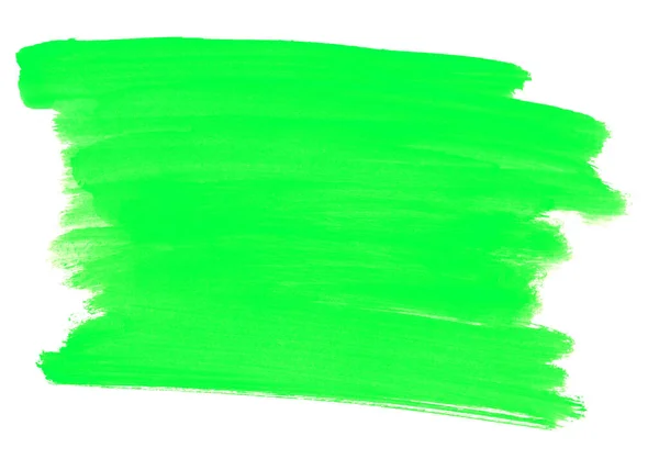 Green Watercolor Backgrund Made Brush — Stock Photo, Image