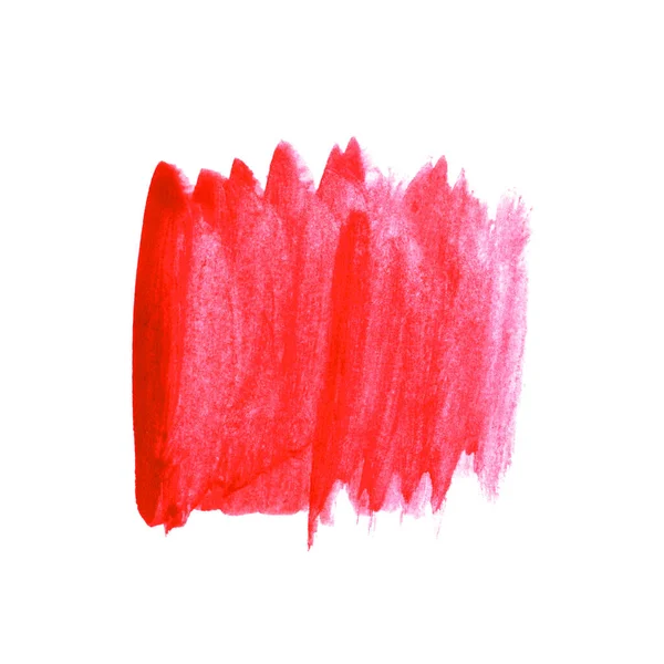Abstract Empty Dirty Red Brushstroke — Stock Photo, Image