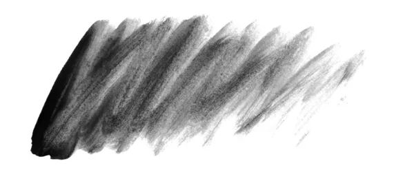 Dirty Painted Black Brush Background — Stock Photo, Image