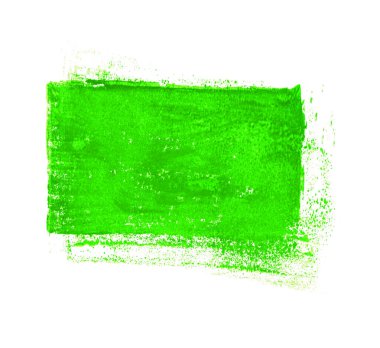 Boya fırçasıyla boyanmış yeşil grunge deseni