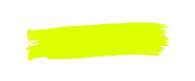 Beyaz arkaplanda sarı fırça darbesi dokusu