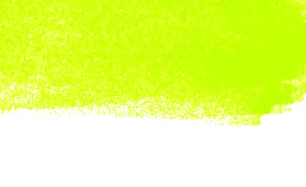 Painted Brush Texture Green Yellow Color Copy Space — Stock Photo, Image